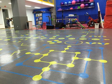 體育運(yùn)動地板案列